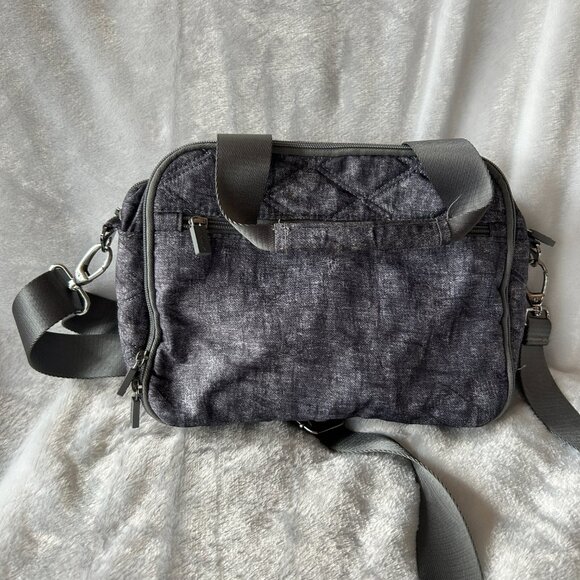 ihkwip Crossbody Bag Womens Gray Rectangle Purse Adjustable Zippers - Picture 5 of 6